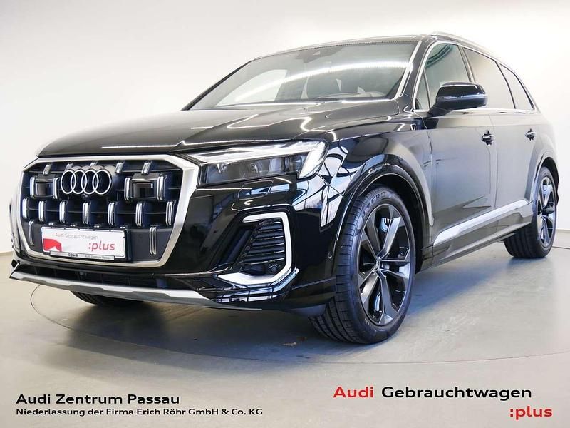 Schwarz Gebraucht 2024 Audi Q7 S-Line SUV | 72.650 € (Guter Preis) - Bild 1/4