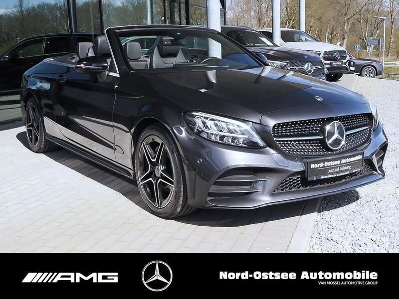 Gebraucht Mercedes C200 AMG 184 PS (135 kW) 2020 Grau Cabrio