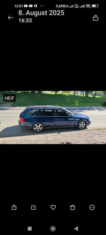 Usata Audi A6 178 CV (130 kW) 2000 Blu Station wagon