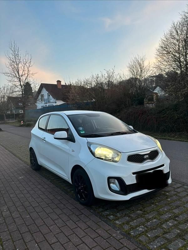 Gebraucht Kia Picanto 69 PS (50 kW) 2014 Weiß Kleinwagen
