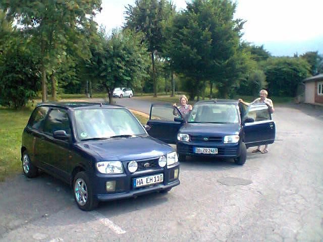 Gebraucht Daihatsu Cuore 76 PS (55 kW) 1999 Blau metallic Kleinwagen