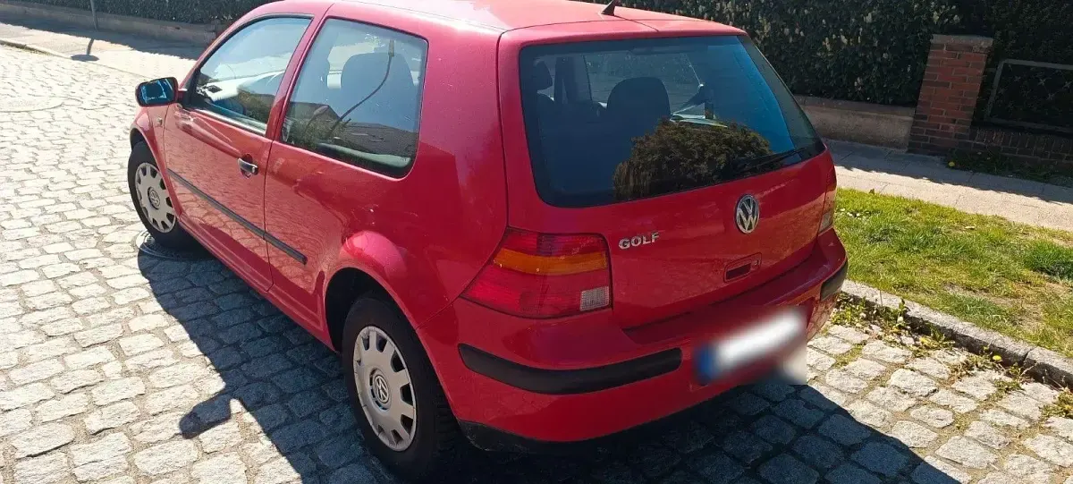 Brugt VW Golf III Basis 75 HK (55 kW) 1999 Rød Sedan