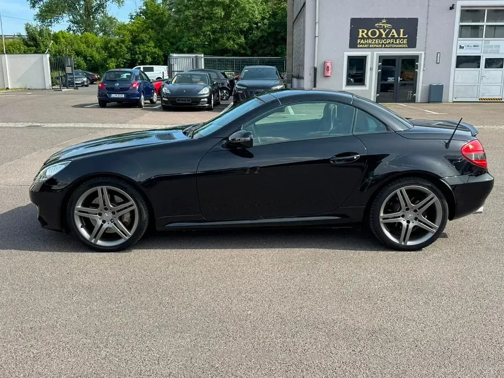 Gebraucht Mercedes SLK200 Edition 184 PS (135 kW) 2010 Schwarz Cabrio