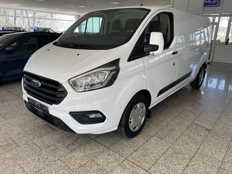 Frostweiß (metallic) Gebraucht 2020 Ford Transit Custom Van | 15.887 € (Superpreis) - Bild 1/4