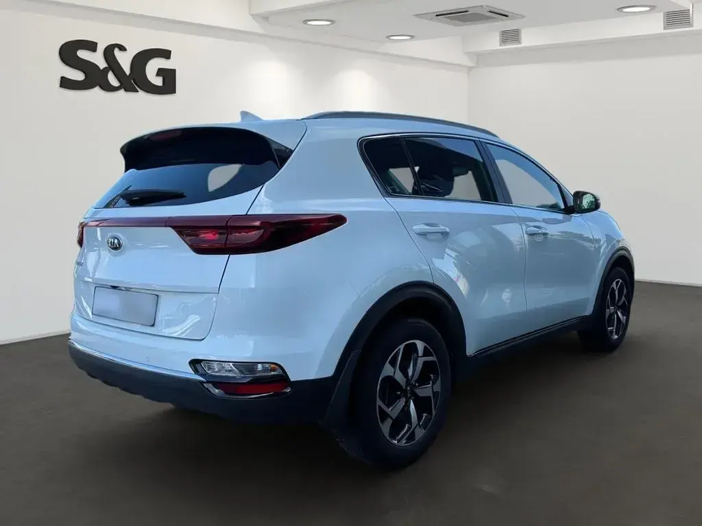 Gebraucht Kia Sportage Vision 177 PS (130 kW) 2021 Weiss SUV