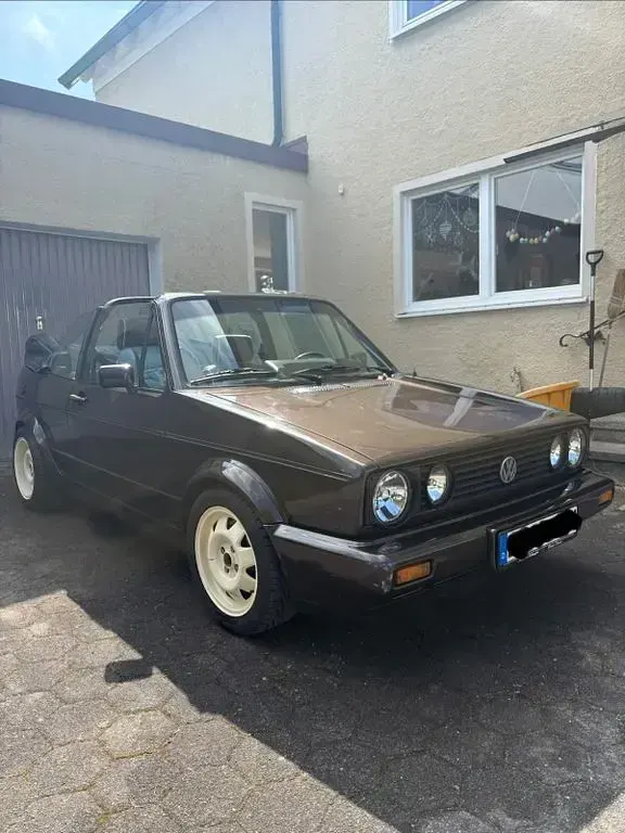 Gebraucht VW Golf Cabriolet Karmann 95 PS (69 kW) 1989 Braun Cabrio