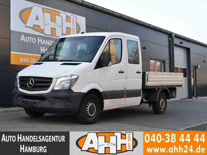 Arktikweiss Gebraucht 2017 Mercedes Sprinter Van | 18.990 € (Fairer Preis) - Bild 1/4