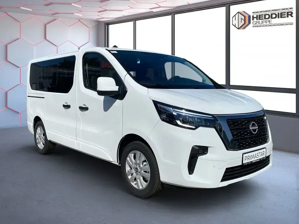 Neu Nissan Primastar Tekna 170 PS (125 kW) 2026 Weiß Van / Kleinbus