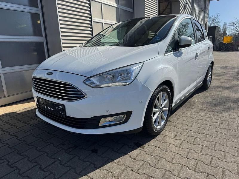 Gebraucht Ford C-MAX Titanium 150 PS (110 kW) 2018 Weiß Van / Kleinbus