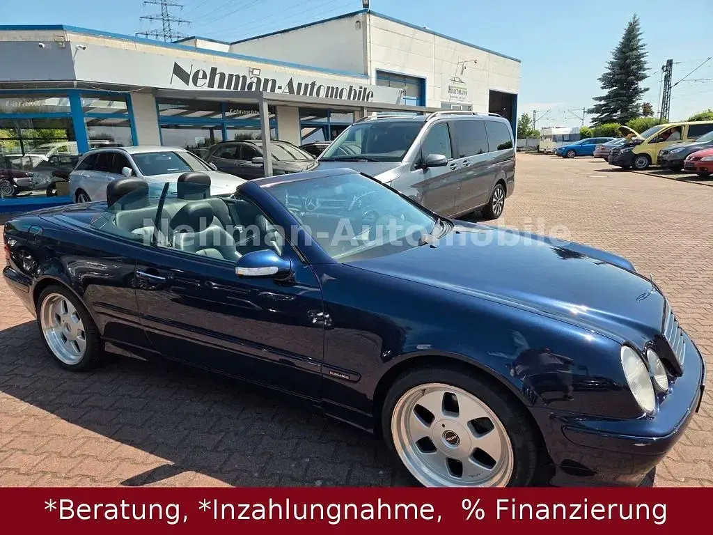 Gebraucht Mercedes CLK230 Elegance 193 PS (141 kW) 1999 Blau Cabrio