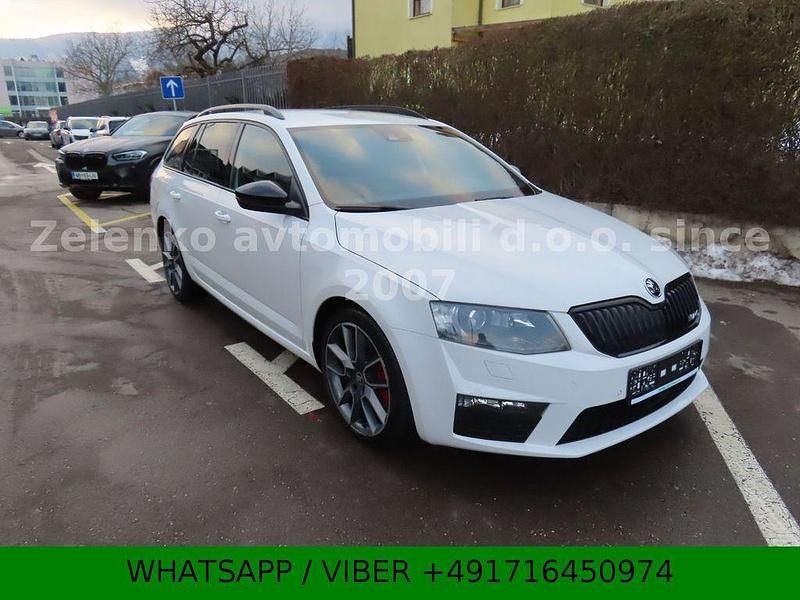 Gebraucht Skoda Octavia RS 184 PS (135 kW) 2016 Weiß Kleinwagen