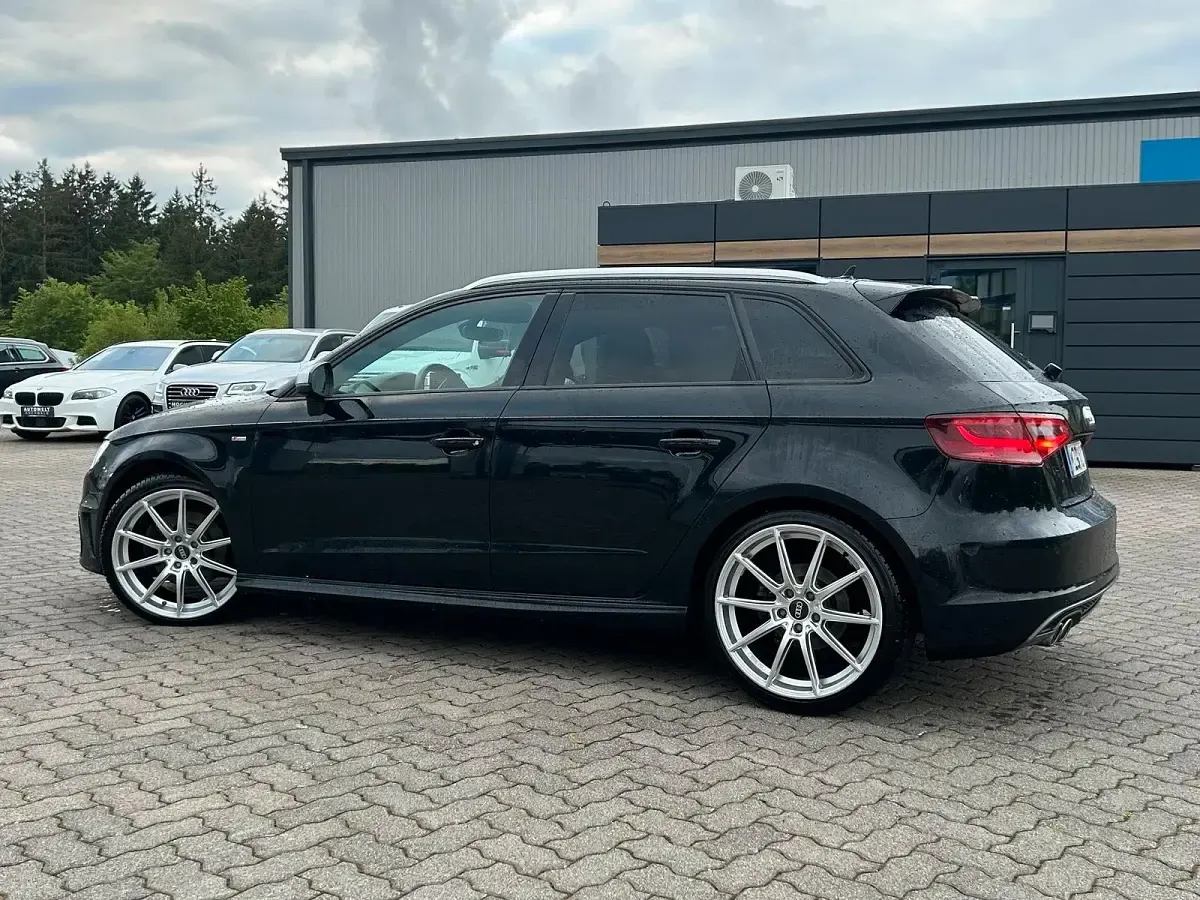 Gebraucht Audi A3 S-Line 184 PS (135 kW) 2016 Schwarz Limousine