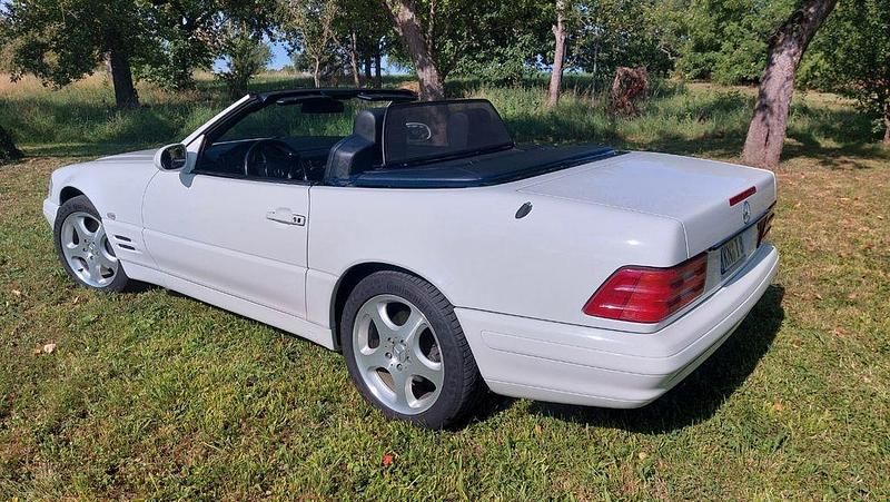 Gebraucht Mercedes SL320 224 PS (164 kW) 2000 Weiß Cabrio