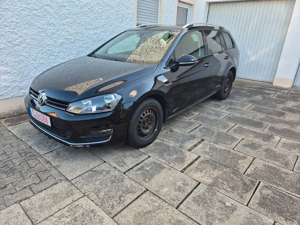 Gebraucht VW Golf VII LOUNGE 150 PS (110 kW) 2016 Schwarz Kombi