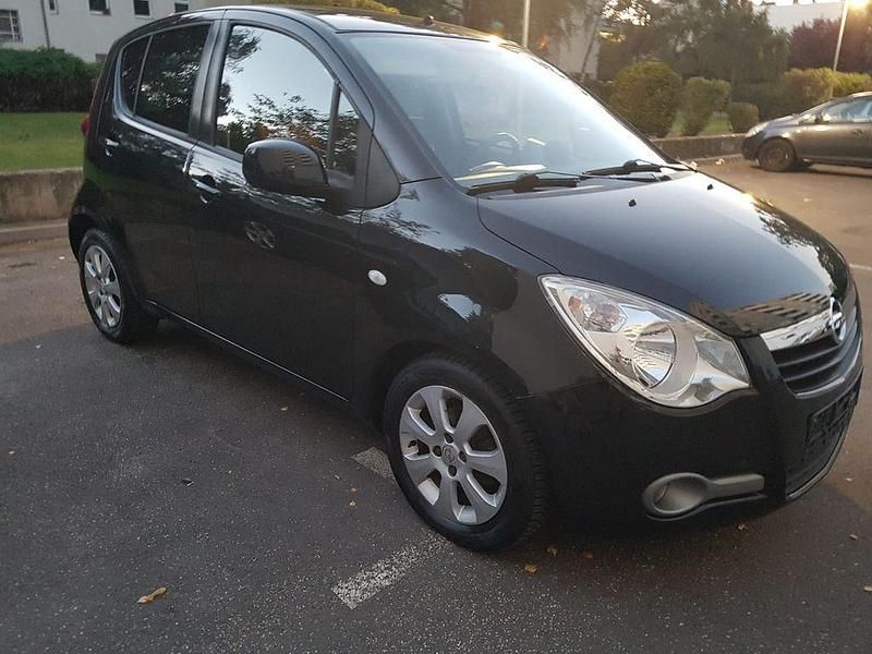 Gebraucht Opel Agila Edition 86 PS (63 kW) 2009 Schwarz Kleinwagen