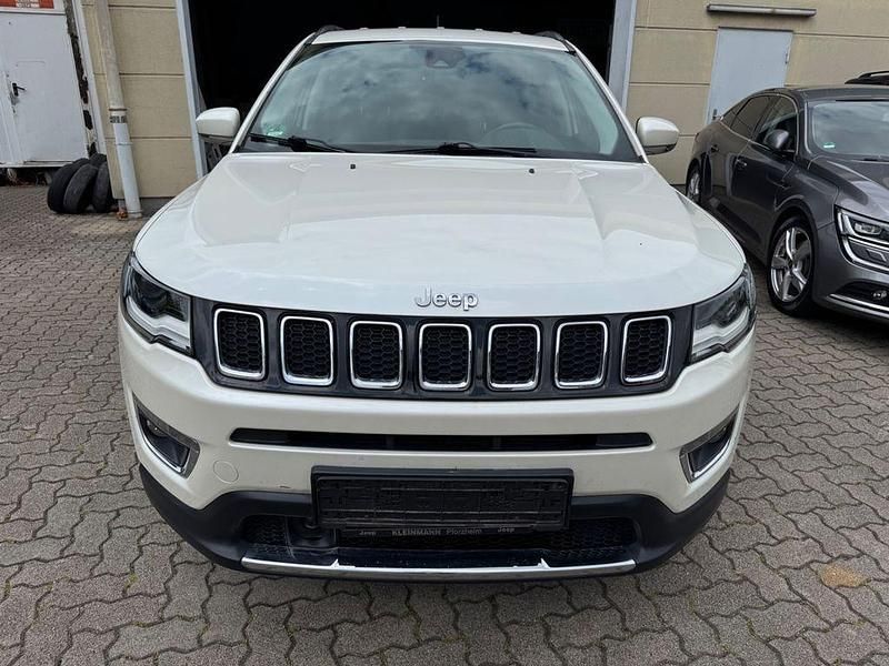 Weiß Gebraucht 2018 Jeep Compass Limited SUV | 16.999 € (Fairer Preis) - Bild 1/4