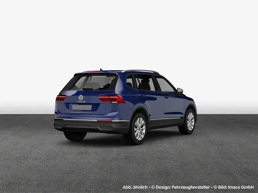 Gebraucht VW Tiguan Allspace Elegance 200 PS (147 kW) 2022 Atlantic blue metallic SUV