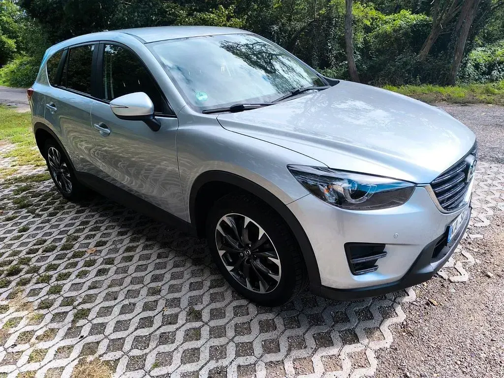 Gebraucht Mazda CX-5 Exclusive-Line 150 PS (110 kW) 2015 Silber SUV