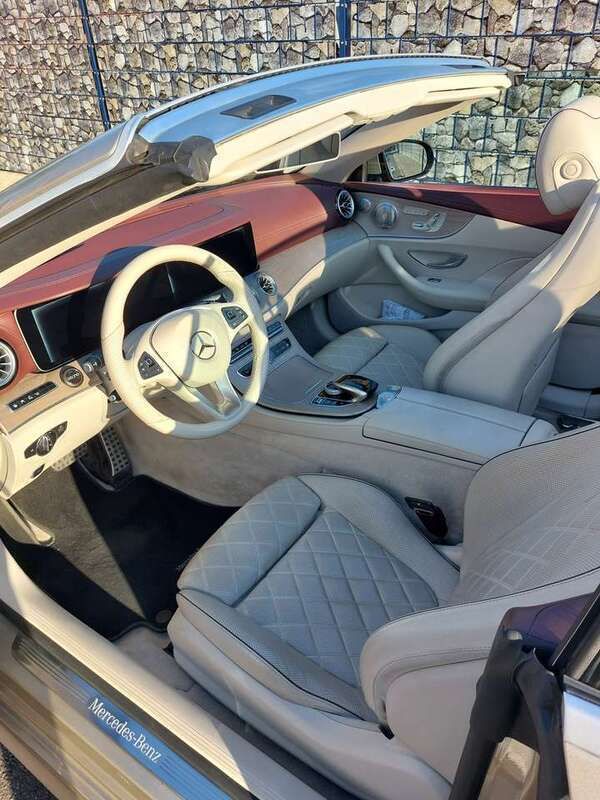 Gold Gebraucht 2017 Mercedes E400 AMG line Cabrio | 39.000 € (Teuer) - Bild 1/4