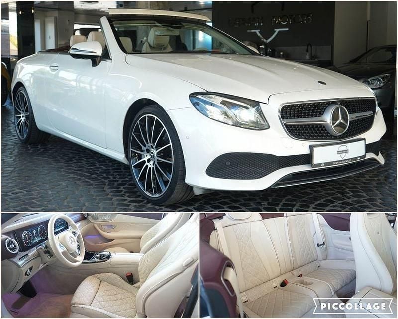Weiß Gebraucht 2017 Mercedes E400 Cabrio | 44.999 € (Teuer) - Bild 1/4
