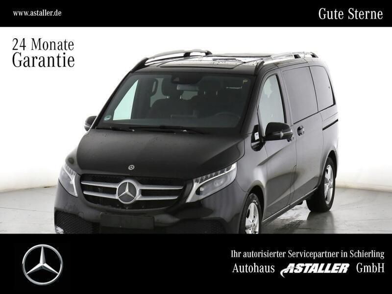 Obsidianschwarz Gebraucht 2023 Mercedes V250 Edition Van / Kleinbus | 52.900 € - Bild 1/4