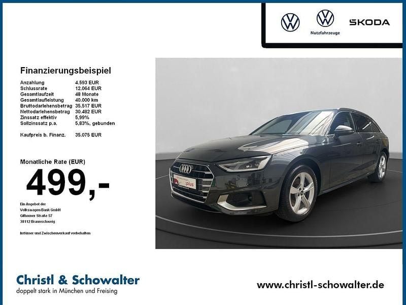 Second-hand Audi A4 Advanced 150 CP (110 kW) 2023 Gri Break