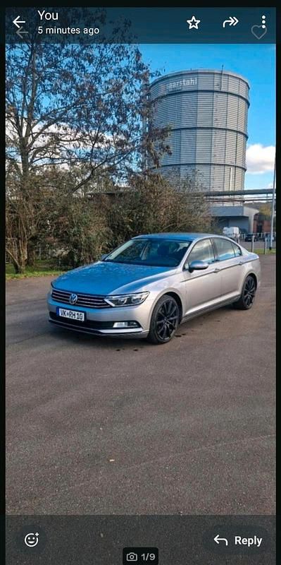 Gebraucht VW Passat 120 PS (88 kW) 2018 Grau Limousine