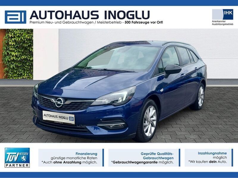 Blau Gebraucht 2022 Opel Astra Kombi | 17.380 € (Guter Preis) - Bild 1/4