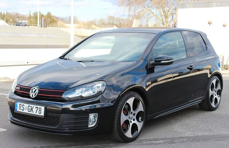 Schwarz Gebraucht 2012 VW Golf VII GTI Limousine | 9.999 € (Fairer Preis) - Bild 1/4