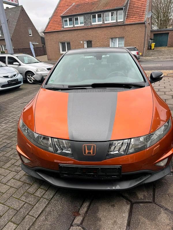 Orange Gebraucht 2008 Honda Civic Kleinwagen | 5.500 € (Fairer Preis) - Bild 1/4