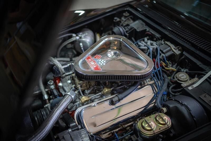 Second-hand Corvette C3 435 CP (319 kW) 1969 Negru Cabrio