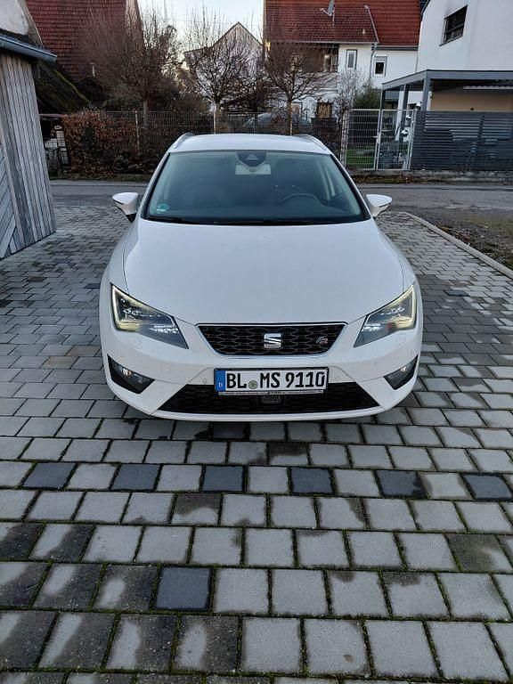 Gebraucht Seat Leon ST FR 179 PS (131 kW) 2014 Weiß Kombi