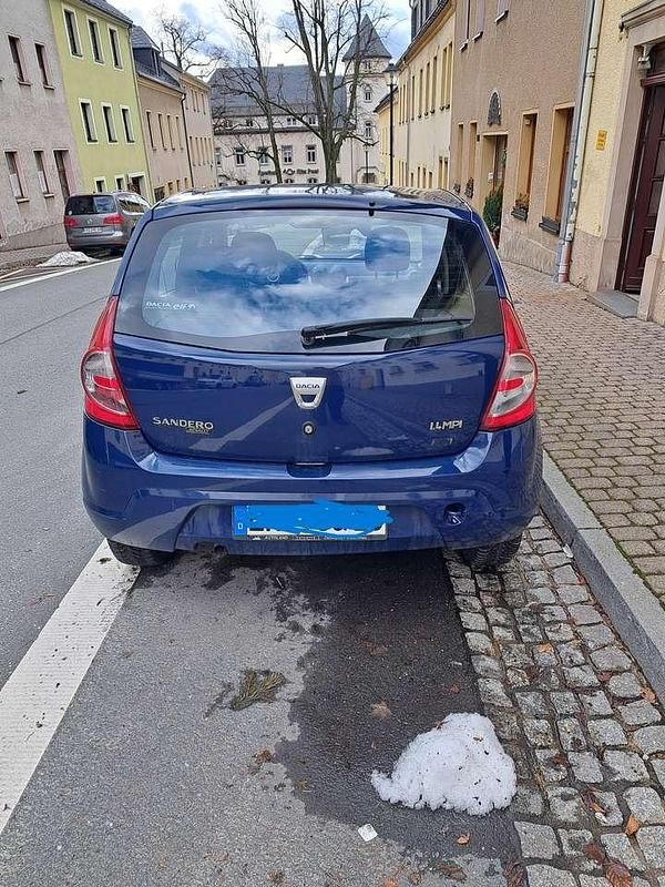 Gebraucht Dacia Logan MCV 75 PS (55 kW) 2009 Blau Kombi