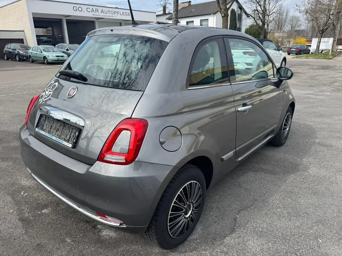 Gebraucht Fiat 500 Lounge 70 PS (51 kW) 2017 Grau Limousine