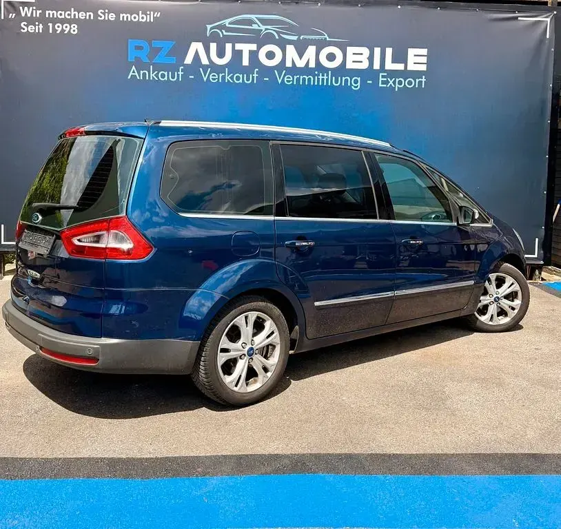 Gebraucht Ford Galaxy Titanium 163 PS (119 kW) 2011 Blau Van / Kleinbus