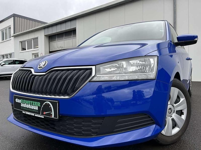 Blau Gebraucht 2021 Skoda Fabia Cool Plus Kleinwagen | 12.860 € (Fairer Preis) - Bild 1/4
