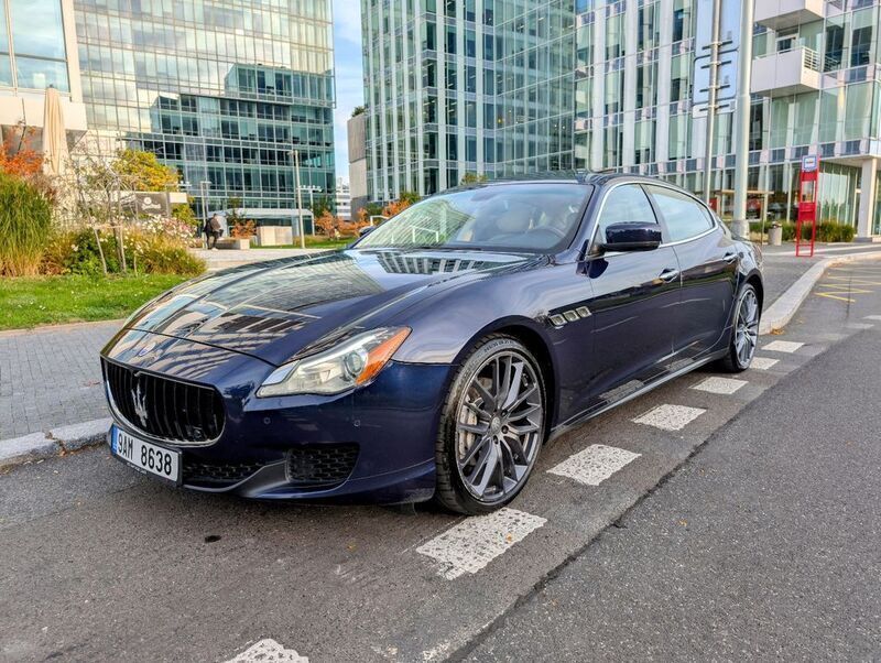 Blau Gebraucht 2014 Maserati Quattroporte Limousine | 24.300 € (Teuer) - Bild 1/4