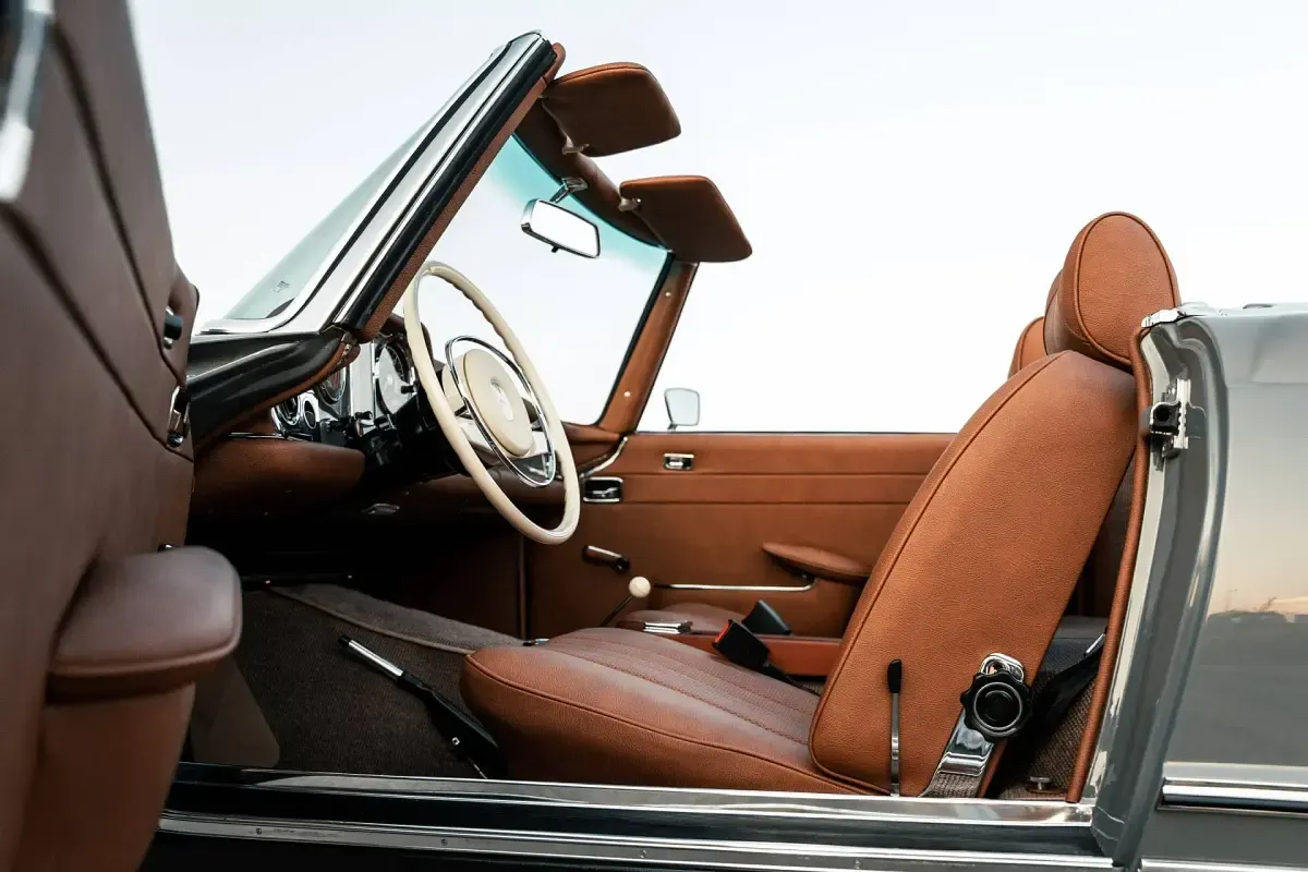Gebraucht Mercedes SL280 170 PS (125 kW) 1969 Grau Cabrio