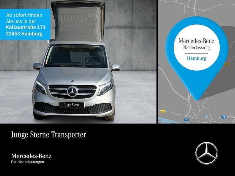 Silber Gebraucht 2021 Mercedes V250 Marco Polo Van / Kleinbus | 59.990 € (Fairer Preis) - Bild 1/4