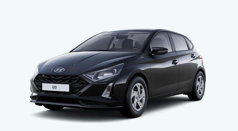 Neu Hyundai i20 Select 101 PS (74 kW) 2025 Schwarz (phantom black / met) Limousine