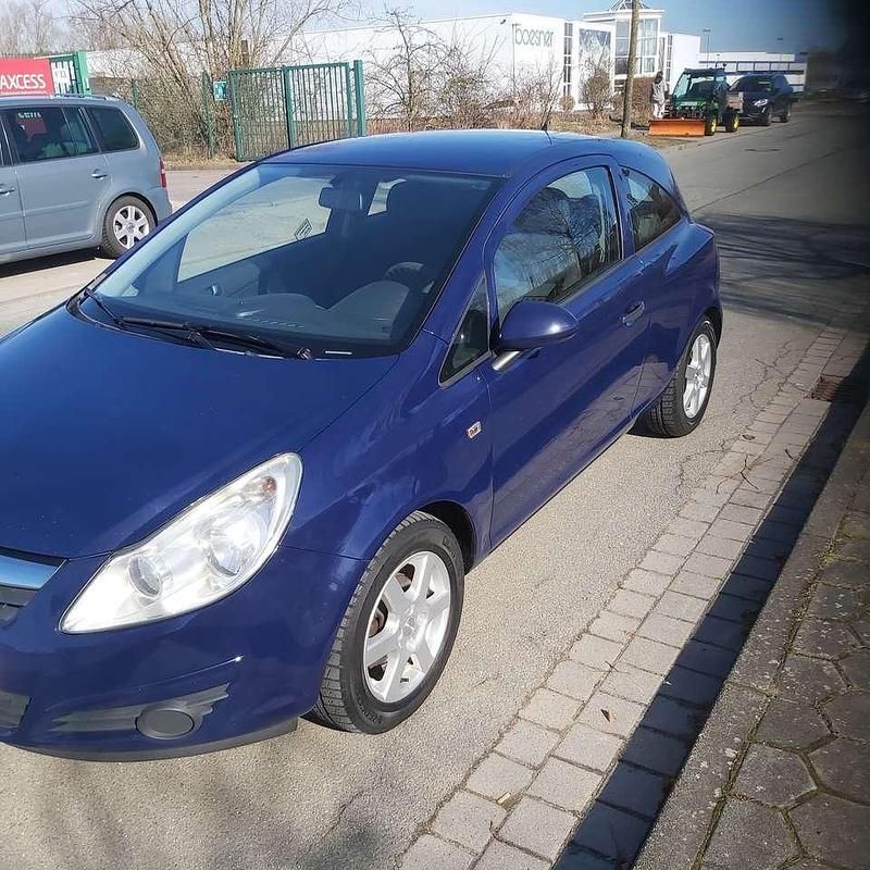 Gebraucht Opel Corsa Innovation 69 PS (50 kW) 2010 Blau Kleinwagen
