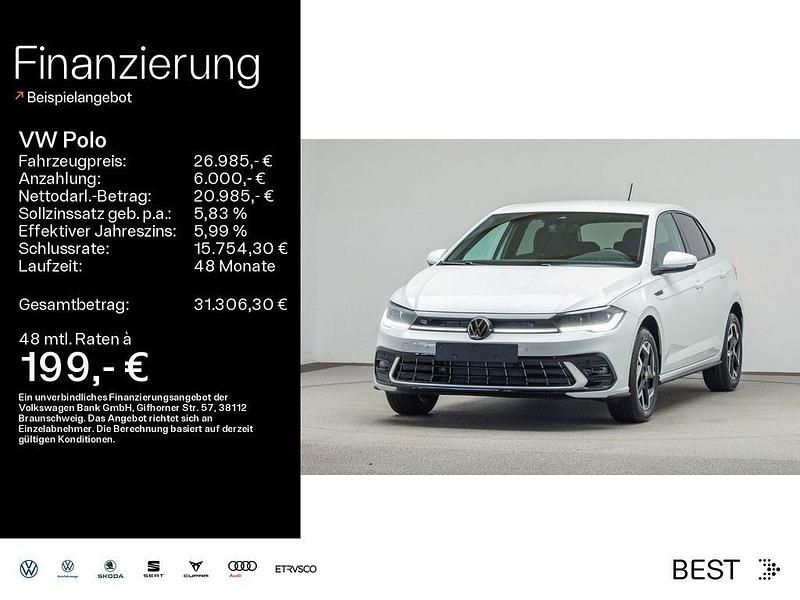 Gebraucht VW Polo R-line 95 PS (69 kW) 2025 Weiß Limousine