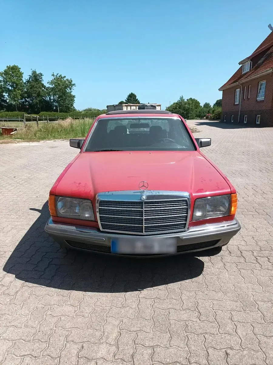 Gebraucht Mercedes 280 SE 185 PS (136 kW) 1983 Rot Limousine
