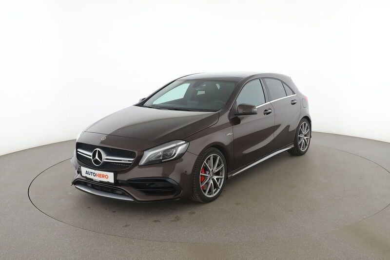 Braun Gebraucht 2016 Mercedes A45 AMG AMG Limousine | 27.510 € (Fairer Preis) - Bild 1/4