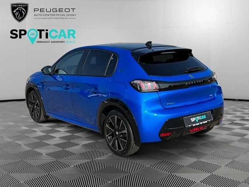 Gebraucht Peugeot e-208 GT 100 kW (136 PS) 2023 Blau Kleinwagen