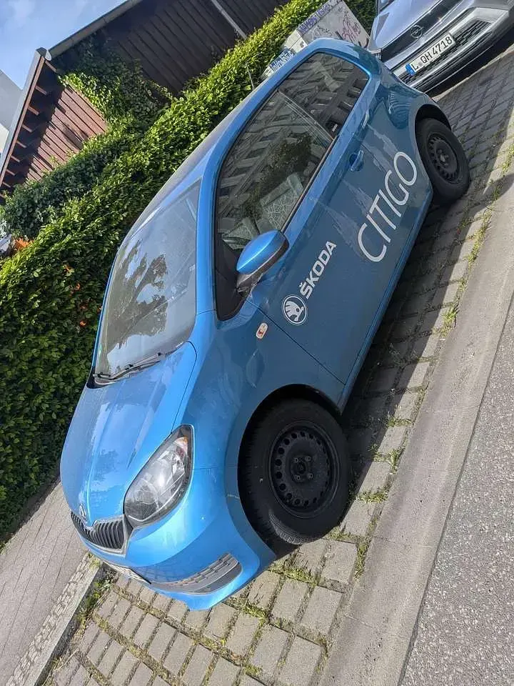 Gebraucht Skoda Citigo Ambition 60 PS (44 kW) 2018 Blau Kleinwagen