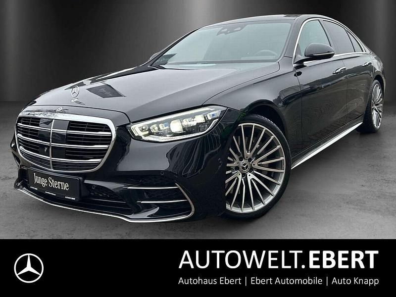 Obsidianschwarz Gebraucht 2021 Mercedes S350 AMG Limousine | 76.880 € (Fairer Preis) - Bild 1/4