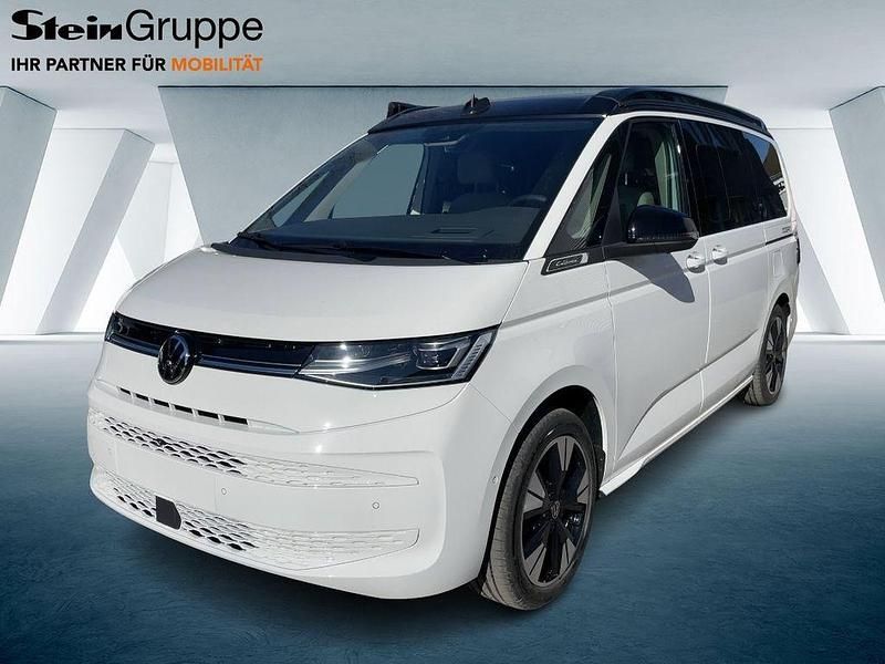 2 farben lackierung candy weiss uni / deep black perleffekt Neu 2025 VW T7 California Van | 83.250 € - Bild 1/4