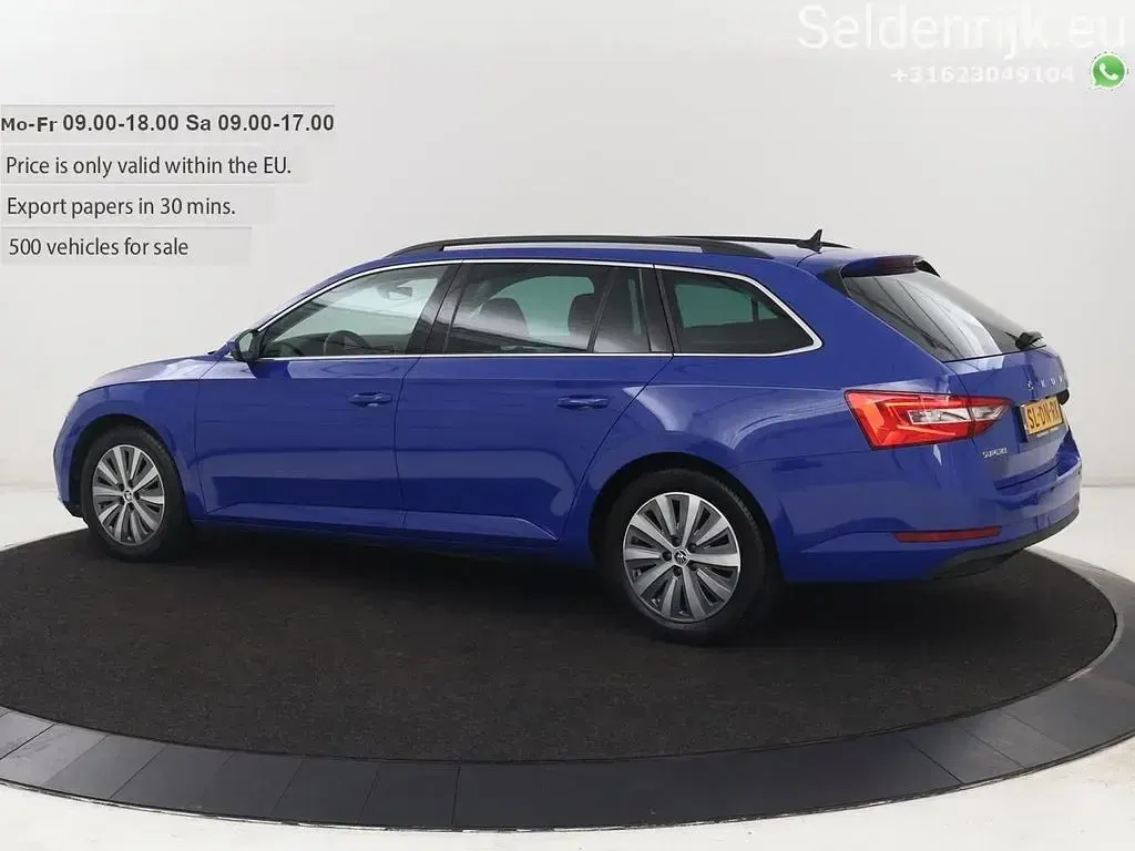 Gebraucht Skoda Superb Business Line 218 PS (160 kW) 2021 Blau Limousine