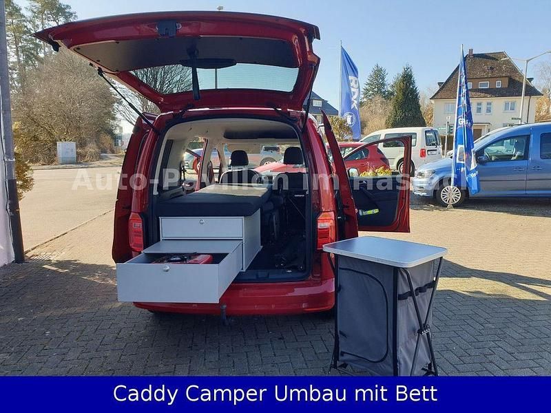 Gebraucht VW Caddy Join 84 PS (61 kW) 2018 Kirschrot Van / Kleinbus